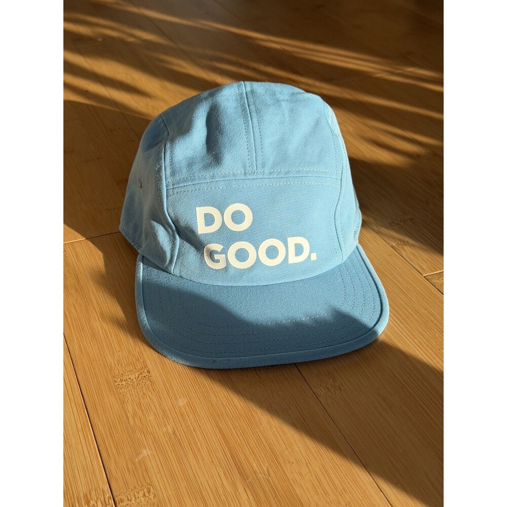 Unisex COTOPAXI River Blue "Do Good" 5-Panel Adjustable Nylon Strap Hat One Size